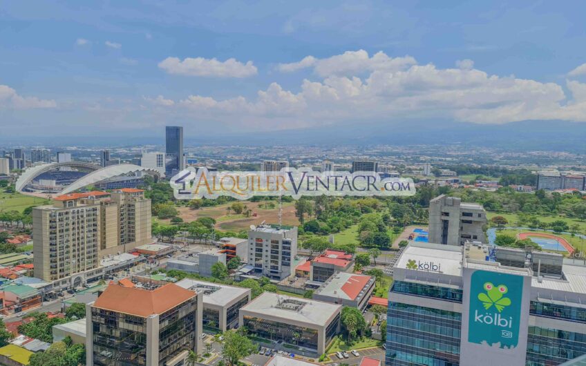 Torre Secrt Sabana! Apartamento amueblado de 2 habit. con vista