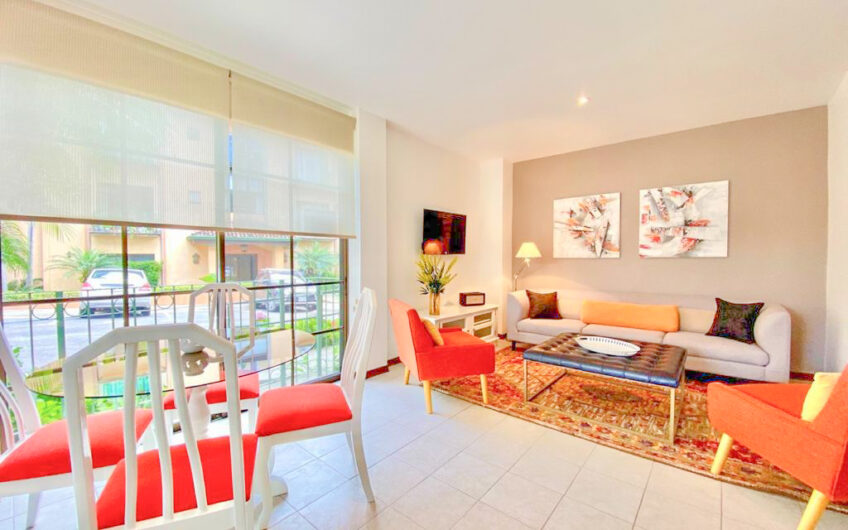 Apartamento amueblado en 1er nivel en San Rafael Escazú