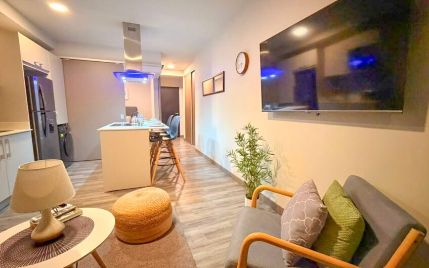 Cosmopolitan Tower Nunciatura! Apartamento amueblado con servicios incluidos