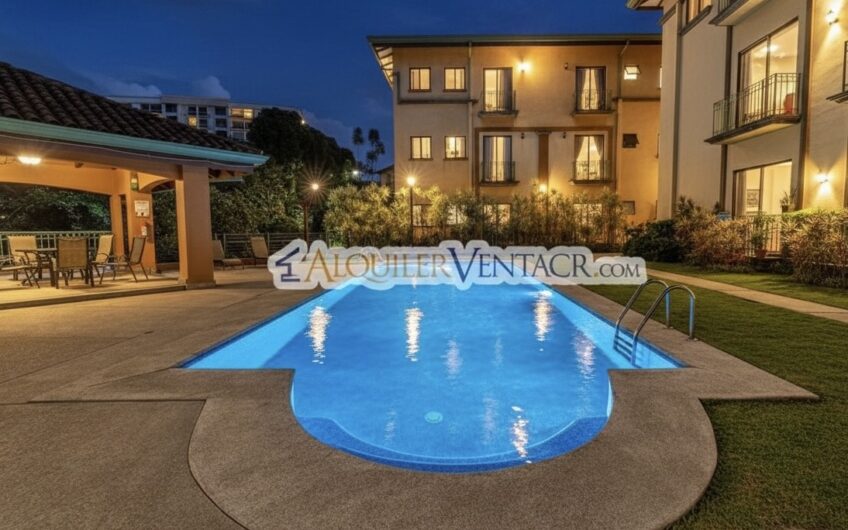 Apartamento amueblado en 1er nivel en San Rafael Escazú